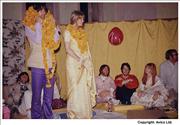 20. George & Patti with garlands